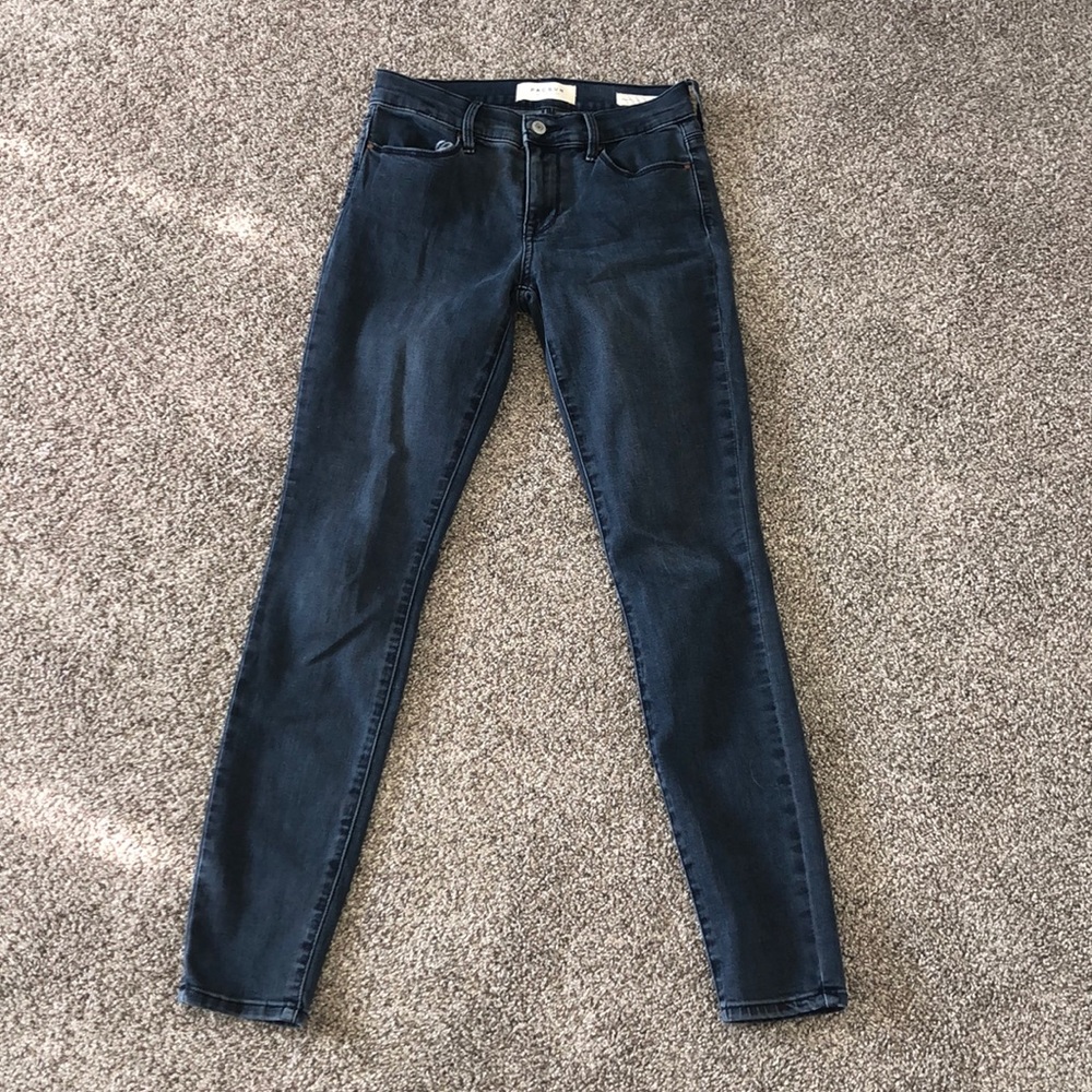pacsun dark grey skinny jeans